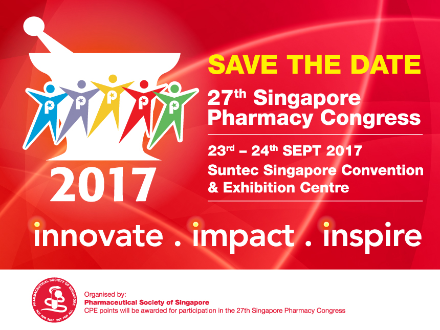 Have you registered? Pharmaceutical Society of Singapore